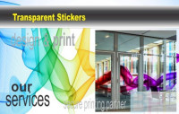 Clear Stickers, Printing - Clear Stickers, Printing Transparent Stickers on Clear Vinyl 