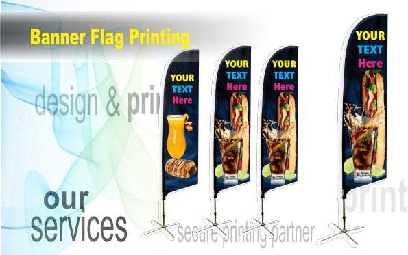 Printed Flags & Banners Online - Banner Flags | Printing Services
