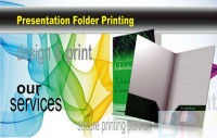 Presentation Folders|Display Folder|Offset (Two Sides) - Offset Presentation Folders|Display Folder