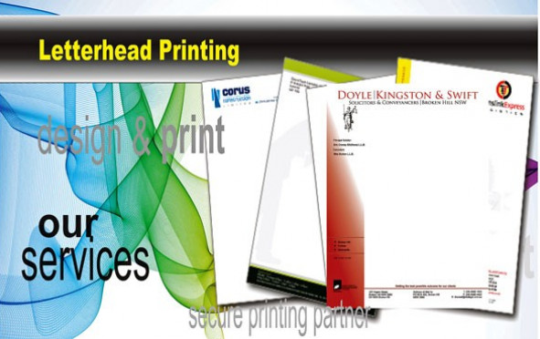 Letterhead Printing Online Services