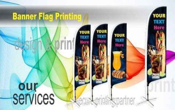 Banner Flags, (Double Sided)