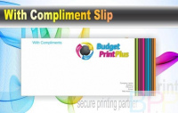 Order With Compliments Slips Online - With Compliments|Budget Print Plus
