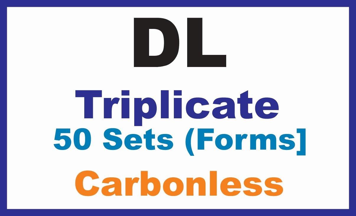 Invoice Books|Triplicate DL - Looking for Triplicate DL Invoice Books [Carbonless Printing]
