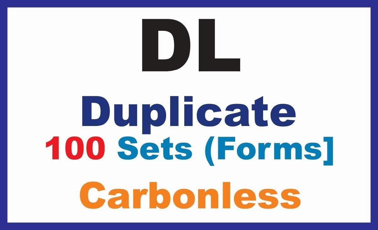 Invoice Books|Duplicate DL|100 Sets