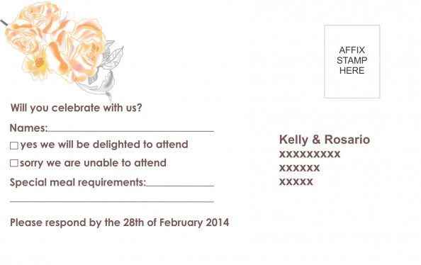 RSVP Cards Printing Services