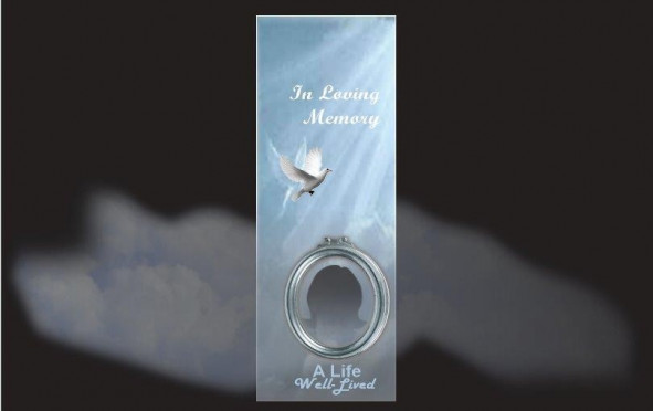 Memorial Bookmarks|Funeral Bookmarks| BPP6101