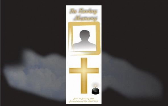 Memorial Bookmarks|Funeral Bookmarks|BPP61012