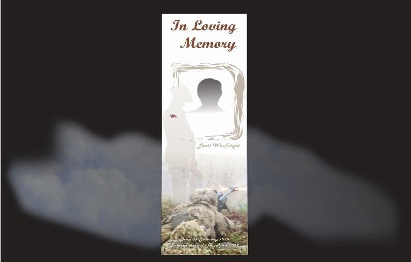 Memorial Bookmarks|Funeral Bookmarks|BPP6109
