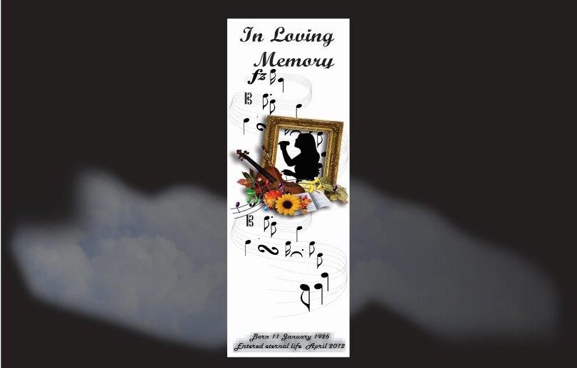 Memorial Bookmarks|Funeral Bookmarks288