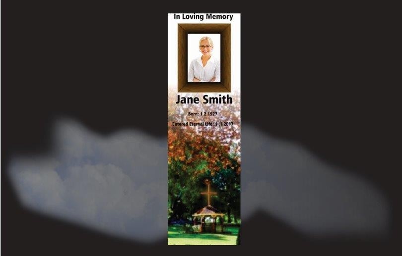 Memorial Bookmarks|Funeral Bookmarks|BPP61022