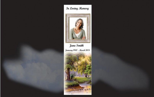Memorial Bookmarks|Funeral Bookmarks|BPP61031