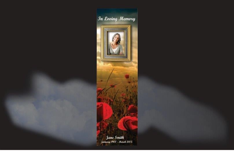 Memorial Bookmarks|Funeral Bookmarks|BPP61034