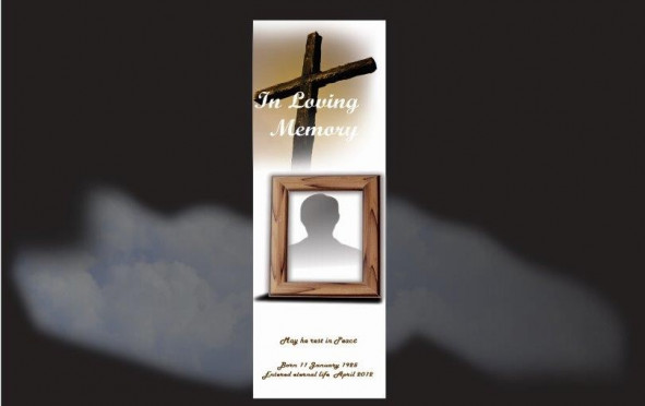 Memorial Bookmarks|Funeral Bookmarks|BPP61036