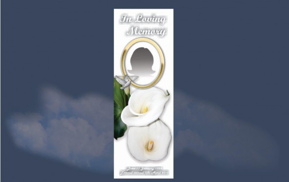 Memorial Bookmarks|Funeral Bookmarks|BPP61040