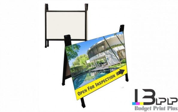 Open House Reverse Fold Sign