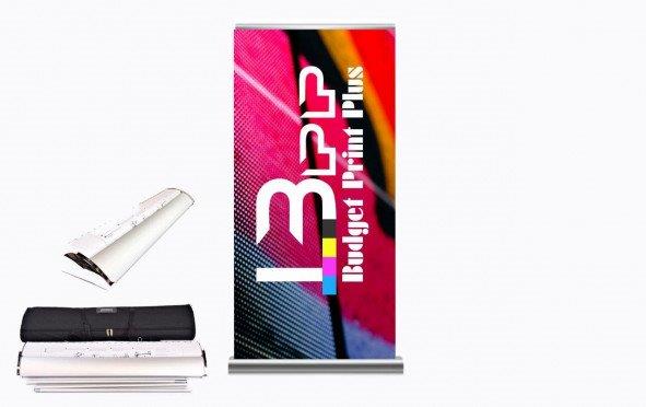 Pull Up Banner, Premium - Pull Up Banner - Stand is One That You Simply Set Up