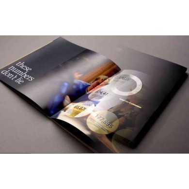 Brochures directing potential customers to your online store