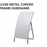 Metal Sheet Curved A-Frame Set - [Modern] Metal Sheet Curved A-Frame Set