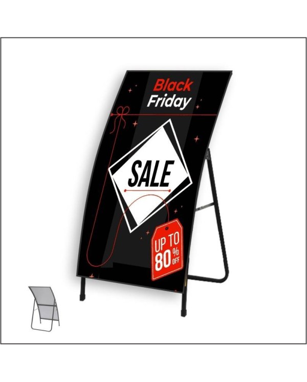 Metal Sheet Curved A-Frame Set