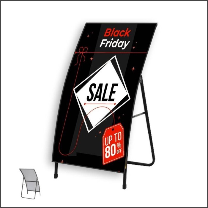 Metal Sheet Curved A-Frame Set