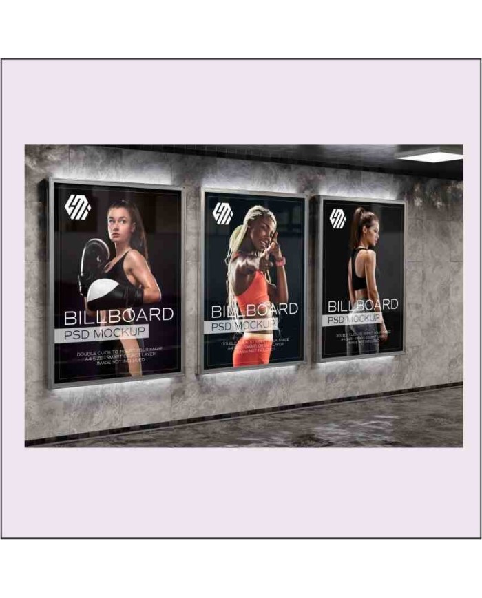 A striking way to showcase your message or advertisement