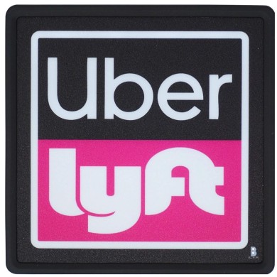 Rideshare Illuminated Sign