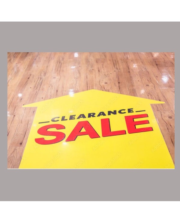 Floor Sticker, It is used to advertise, build brand awareness