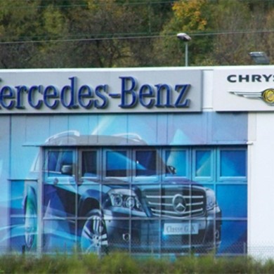 One Way Sign for car windows