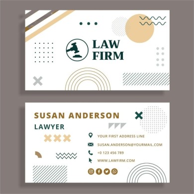 Our laminated business card is a sturdy