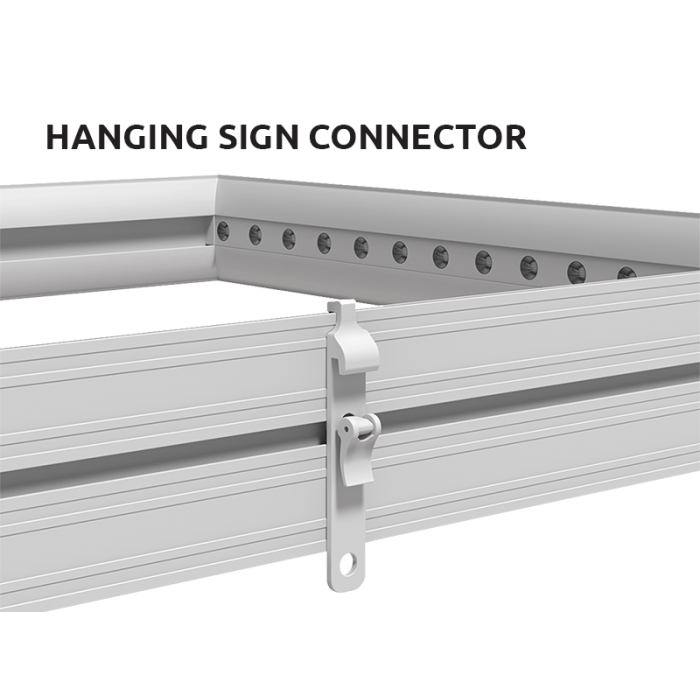 Hanging sign connector