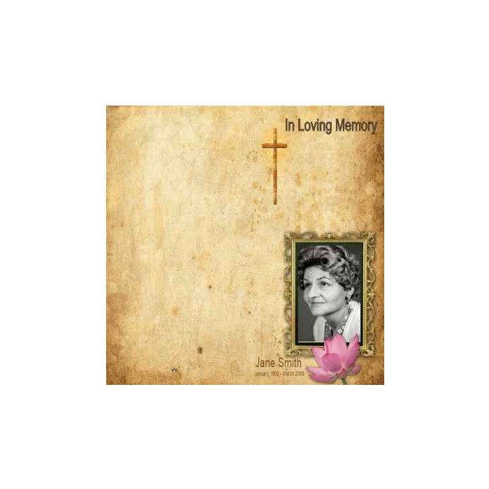 Funeral Booklet | Number:610809