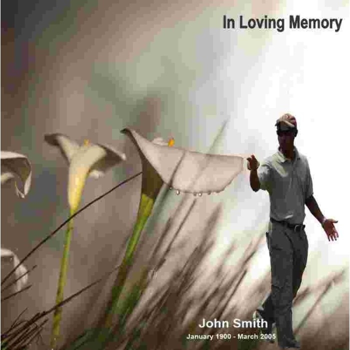 Funeral Booklet | Number:6108013