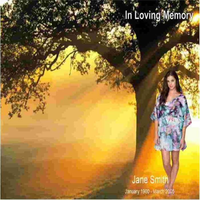 Funeral Booklet | Number:6108014