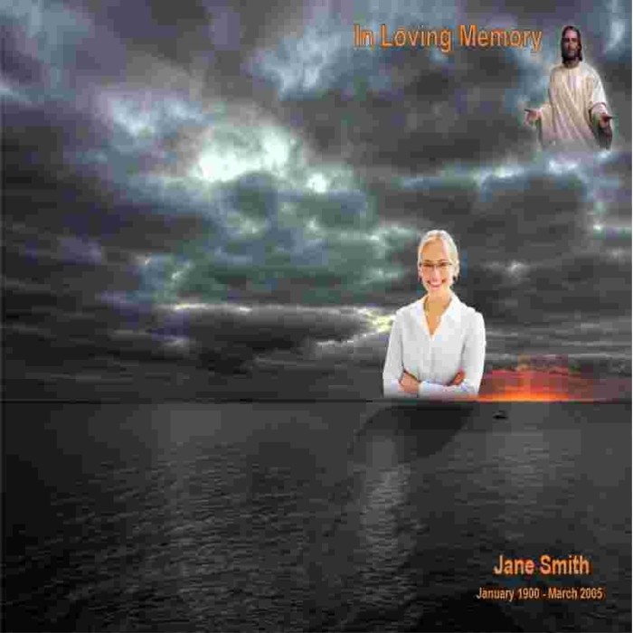 Funeral Booklet | Number:6108021