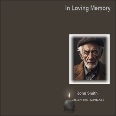 Funeral Orders of Service-BPP610702