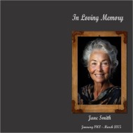 Funeral Orders of Service-BPP6107011