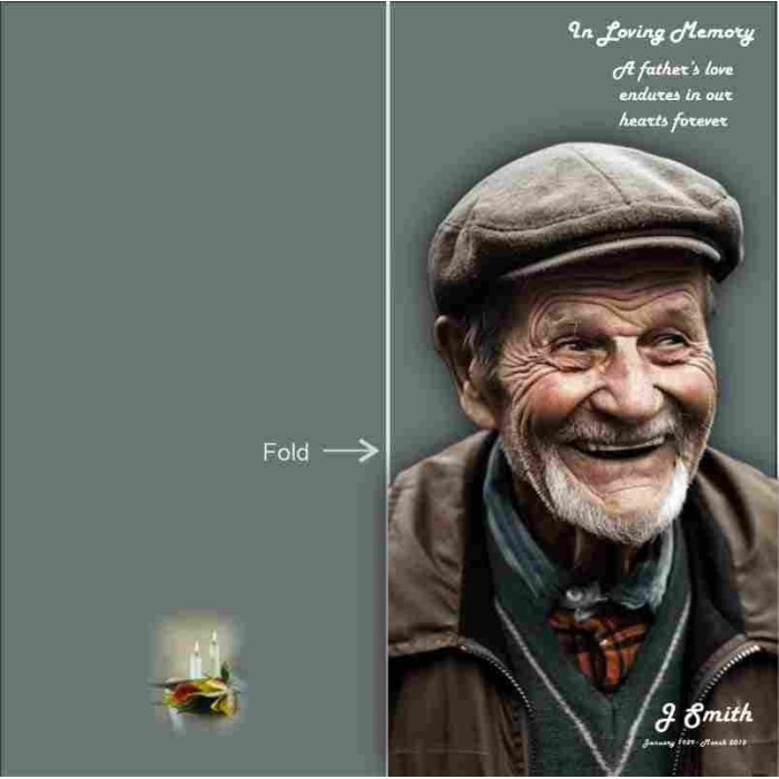 Funeral Booklet | Number:610803