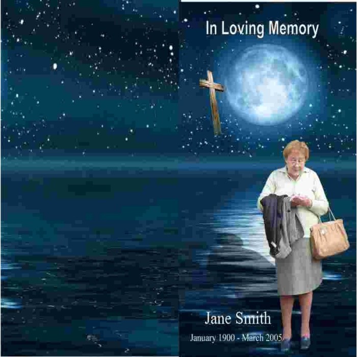 Funeral Booklet | Number:610807