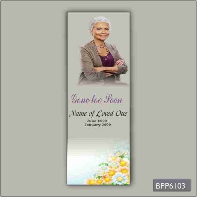 Funeral Bookmark-BPP6103