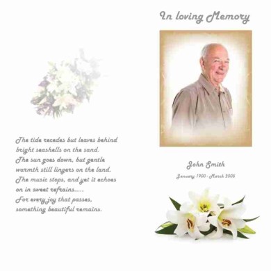 Funeral Orders of Service-BPP610705