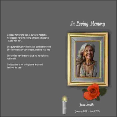 Funeral Orders of Service-BPP610709