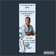 Funeral Bookmark-BPP61016