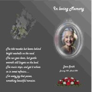 Funeral Orders of Service-BPP6107012