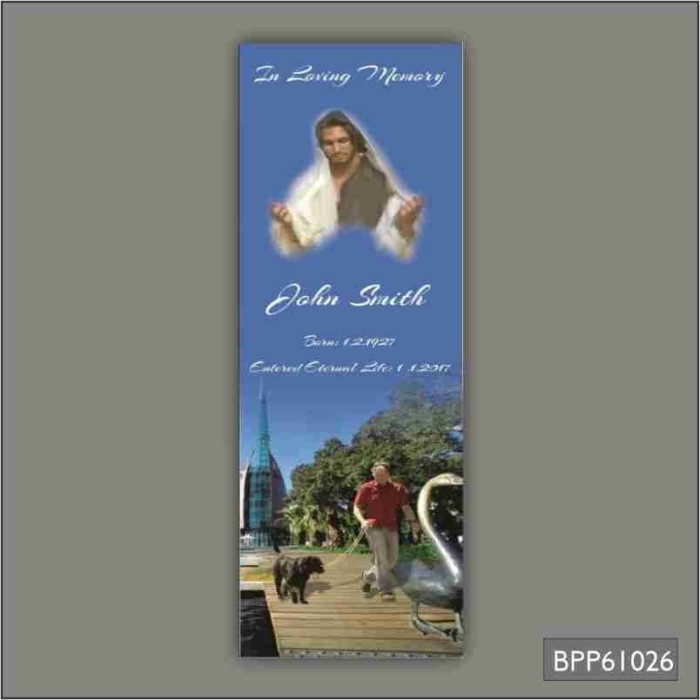 Funeral Bookmark-BPP61026