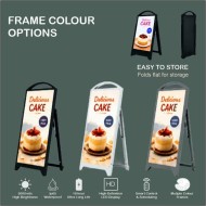 Retail Digital Signage- Three Frame Colours