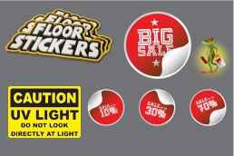 Stickers build brand awareness, and support projects or promotions
