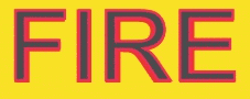 El Panel- Fire Sign